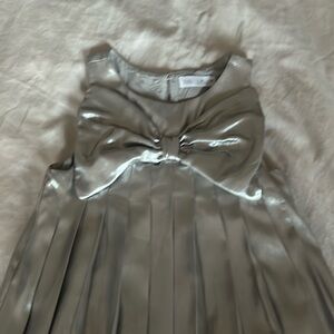 Zara silver dress